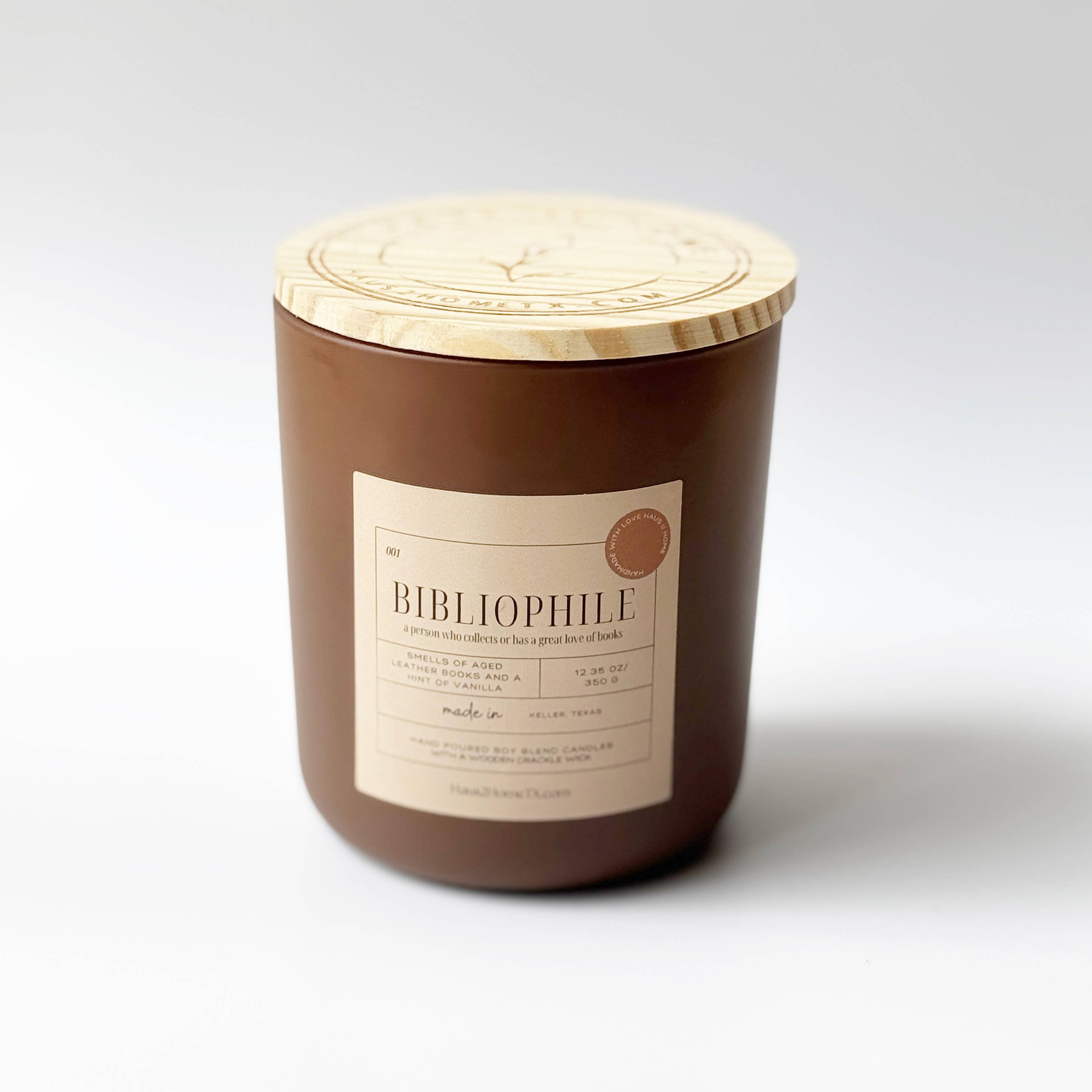 Hand-Poured Candle - Bibliophile