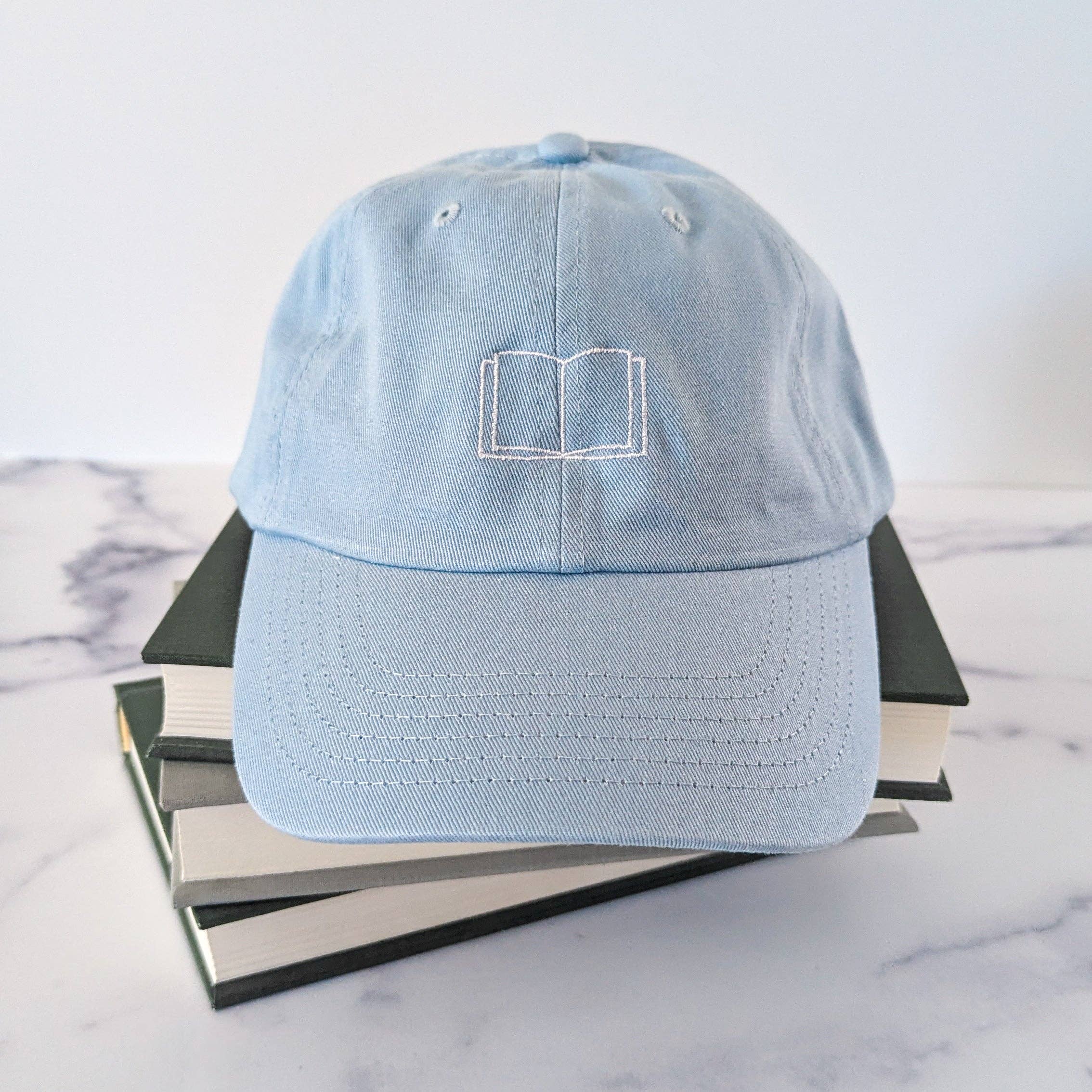 Book Embroidered Hat