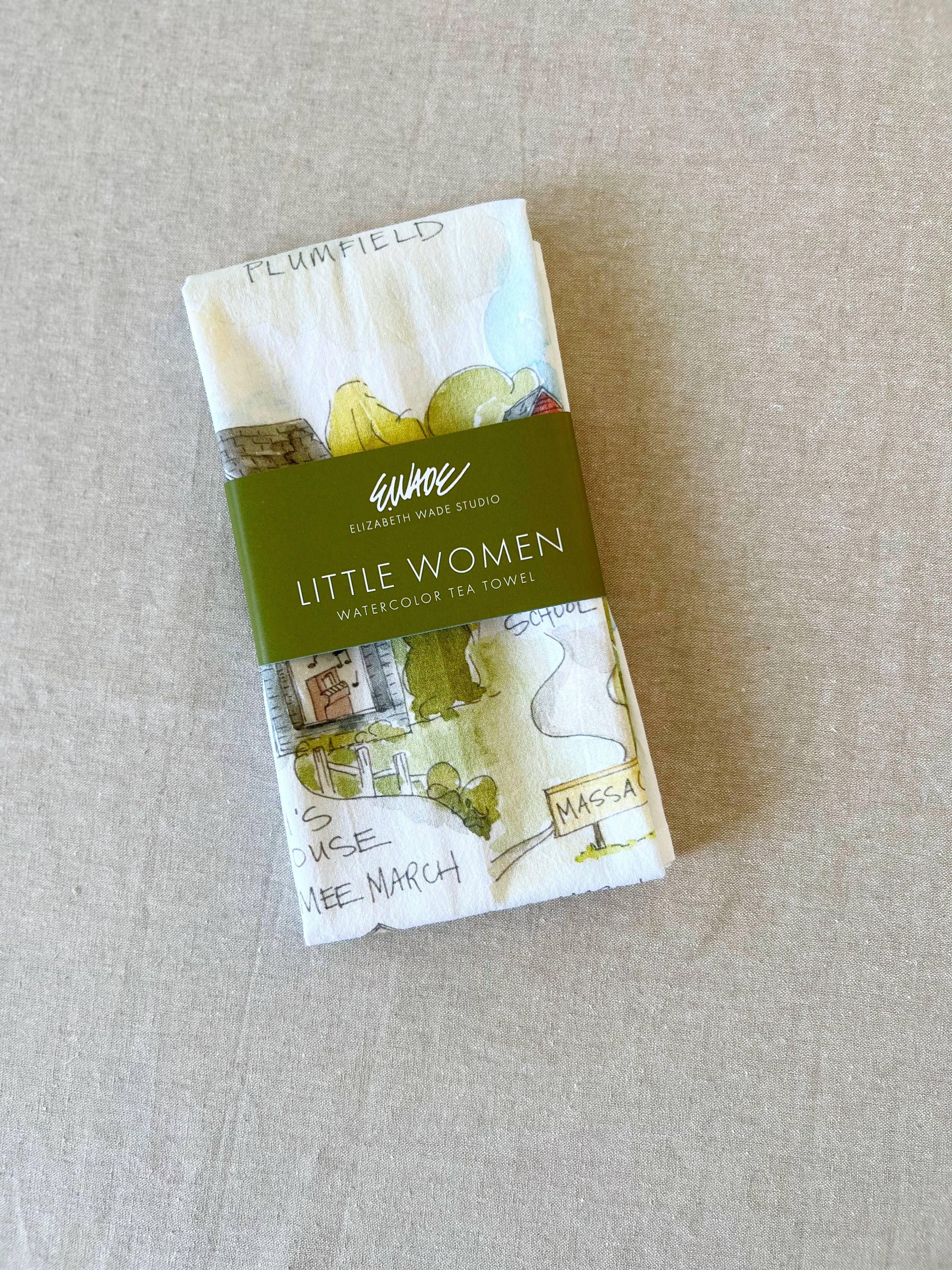 Little Women Tea Towel
