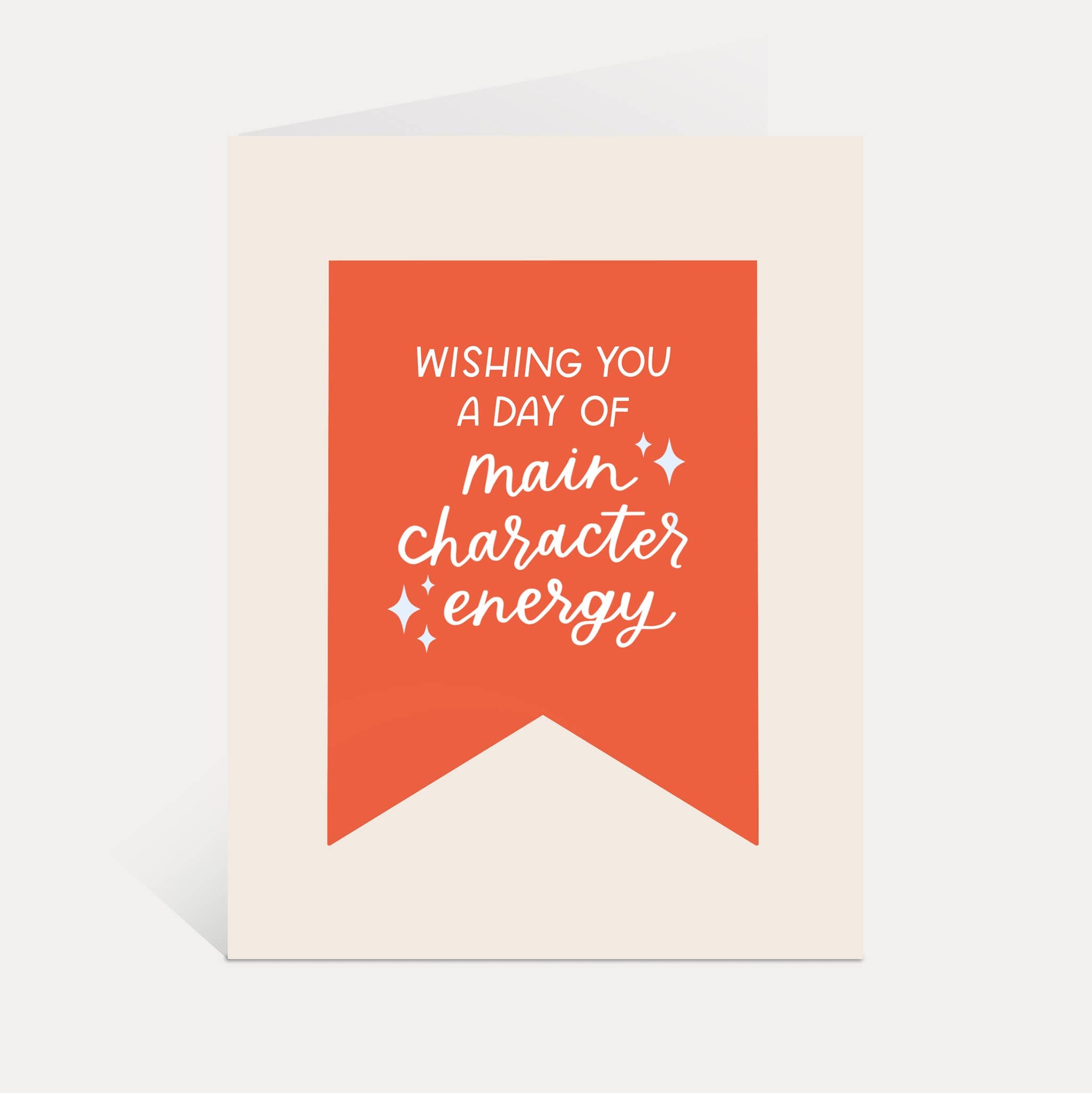 Main Character Energy Birthday Greeting Card