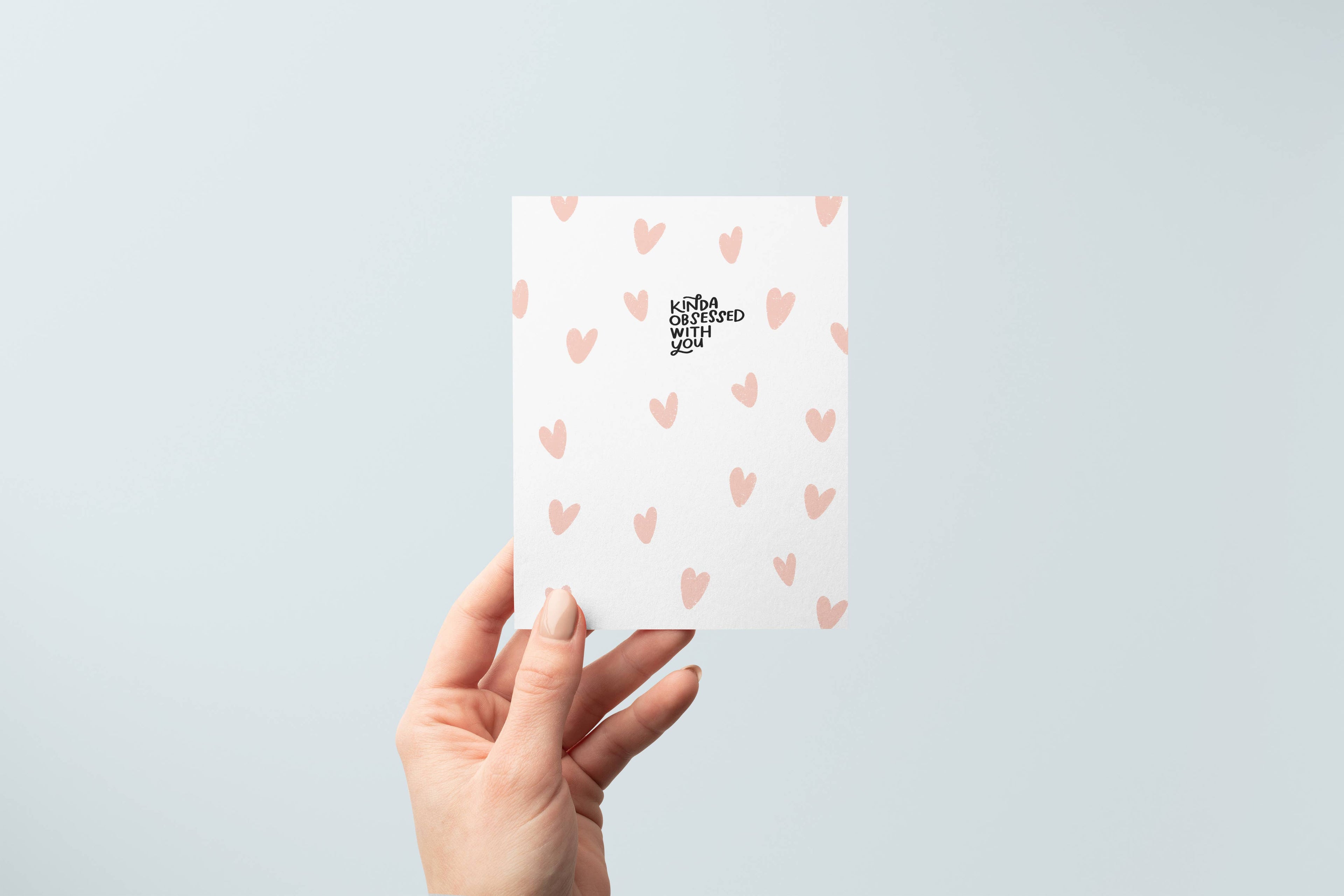 Kinda Obsessed Card | Funny Love & Friendship Cards
