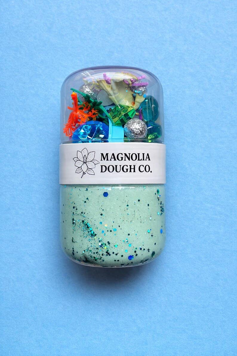 Kids Sensory Play Dough Jar | Mess-Free Under the Sea Toy