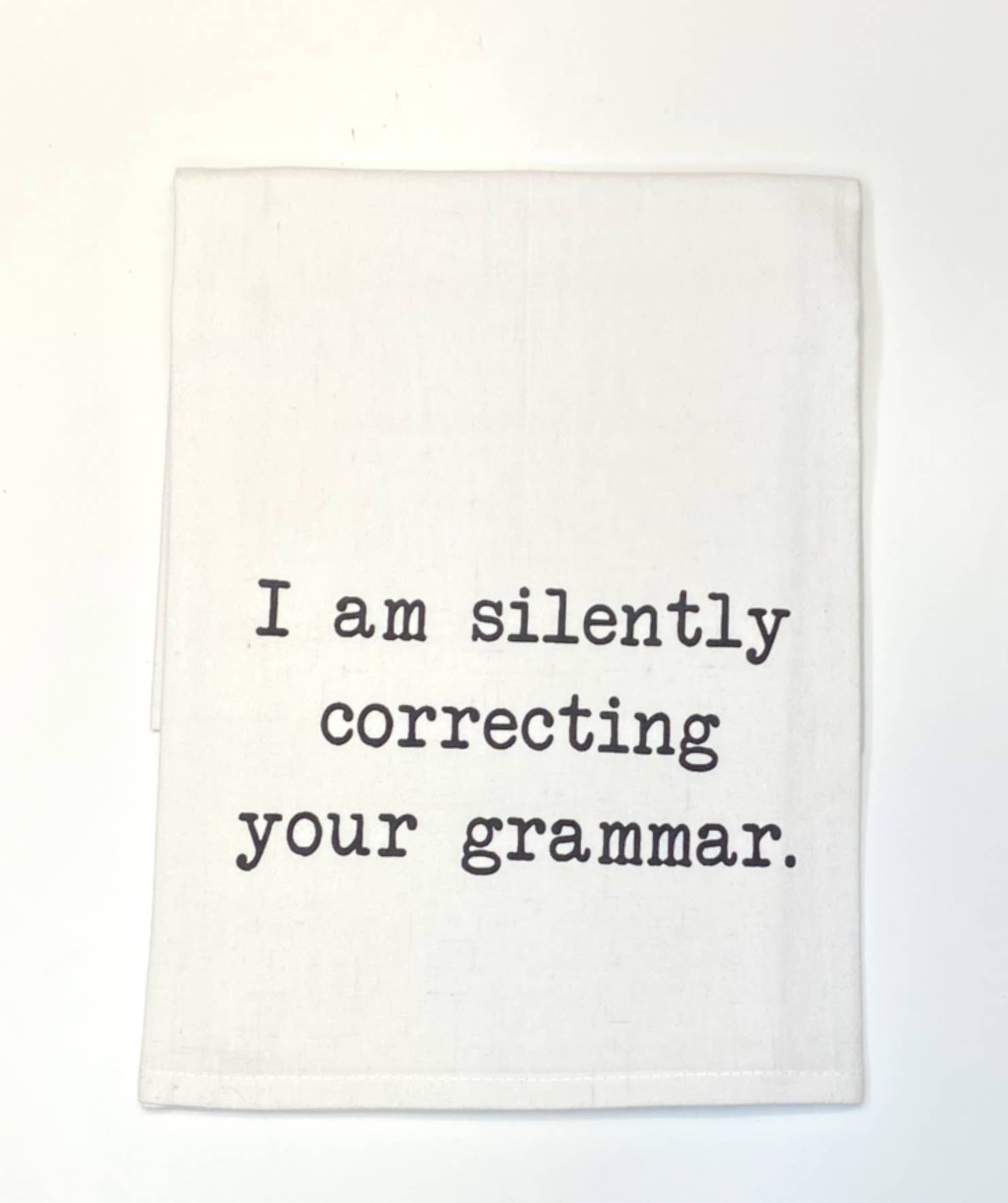 Towel: Grammar