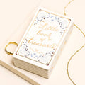 Ceramic 'Little Book of Treasures' Trinket Pot