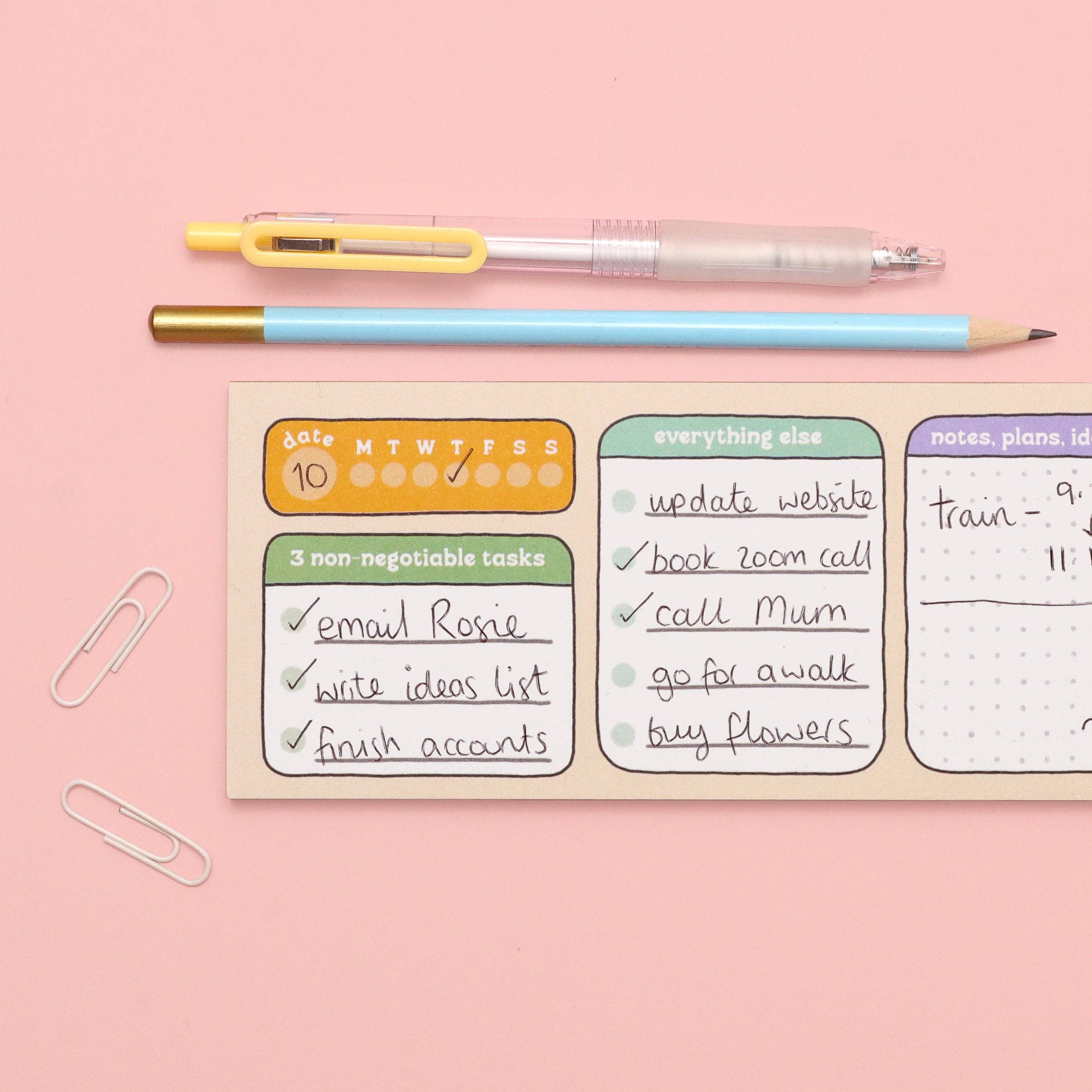 Keyboard Daily Planner