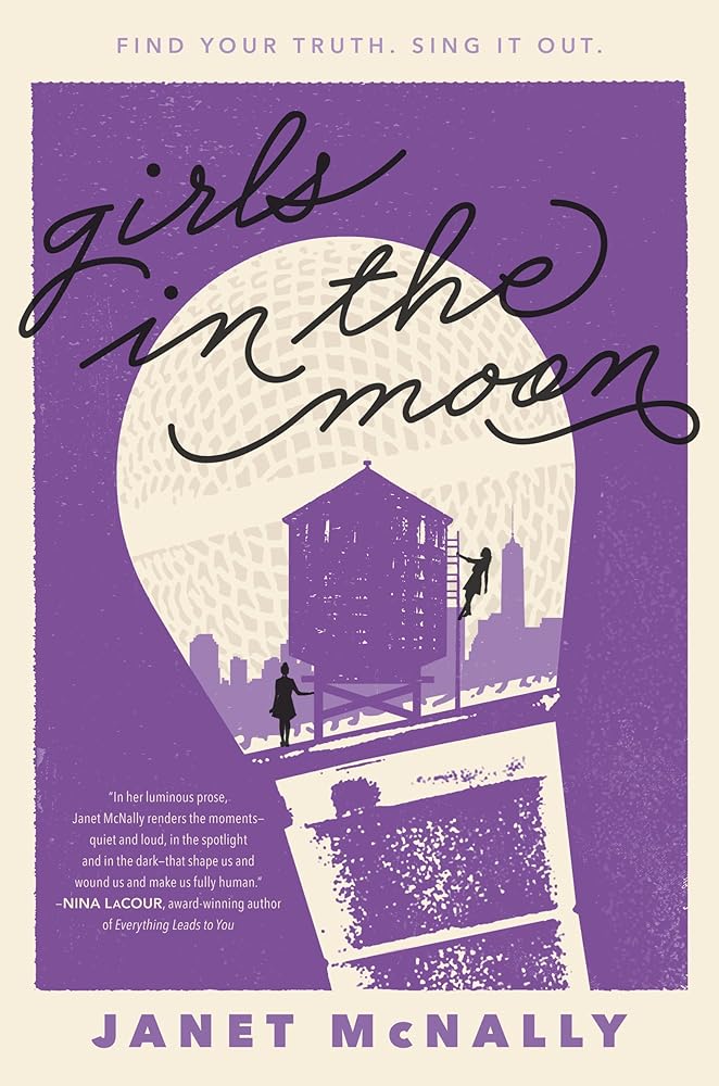 Girls in the Moon: A Young Adult Novel of Poetry, Music, and Self-Discovery in a Broken Family cover image