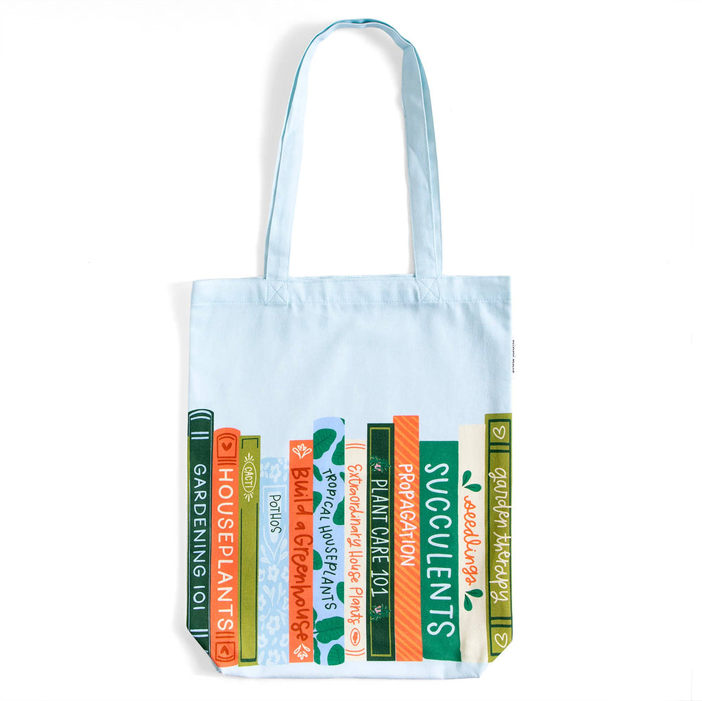 Plant Books Tote Bag