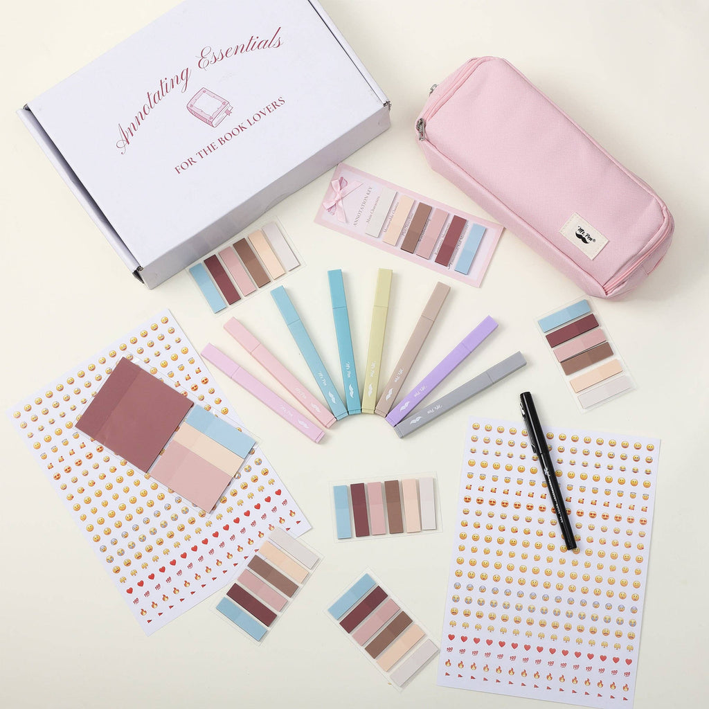 Mr. Pen – Annotation Essentials Kit for Book Lovers,