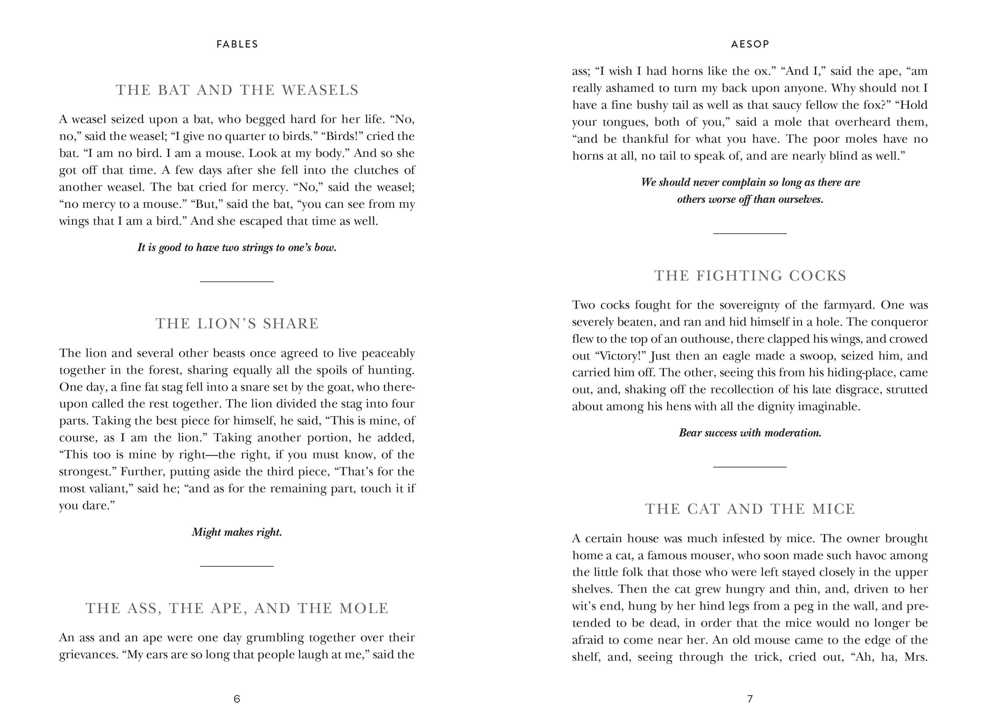 Aesop's Fables