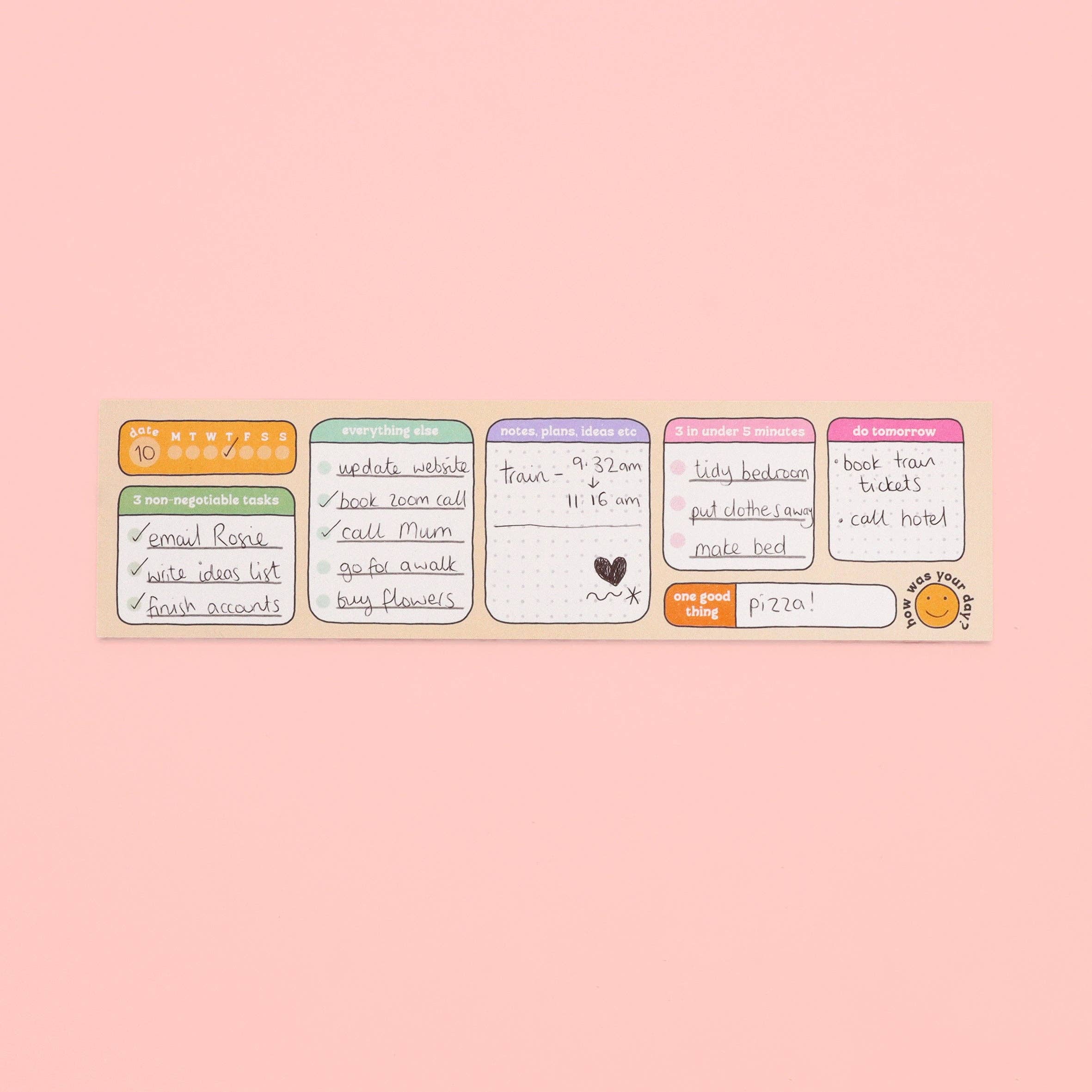 Keyboard Daily Planner