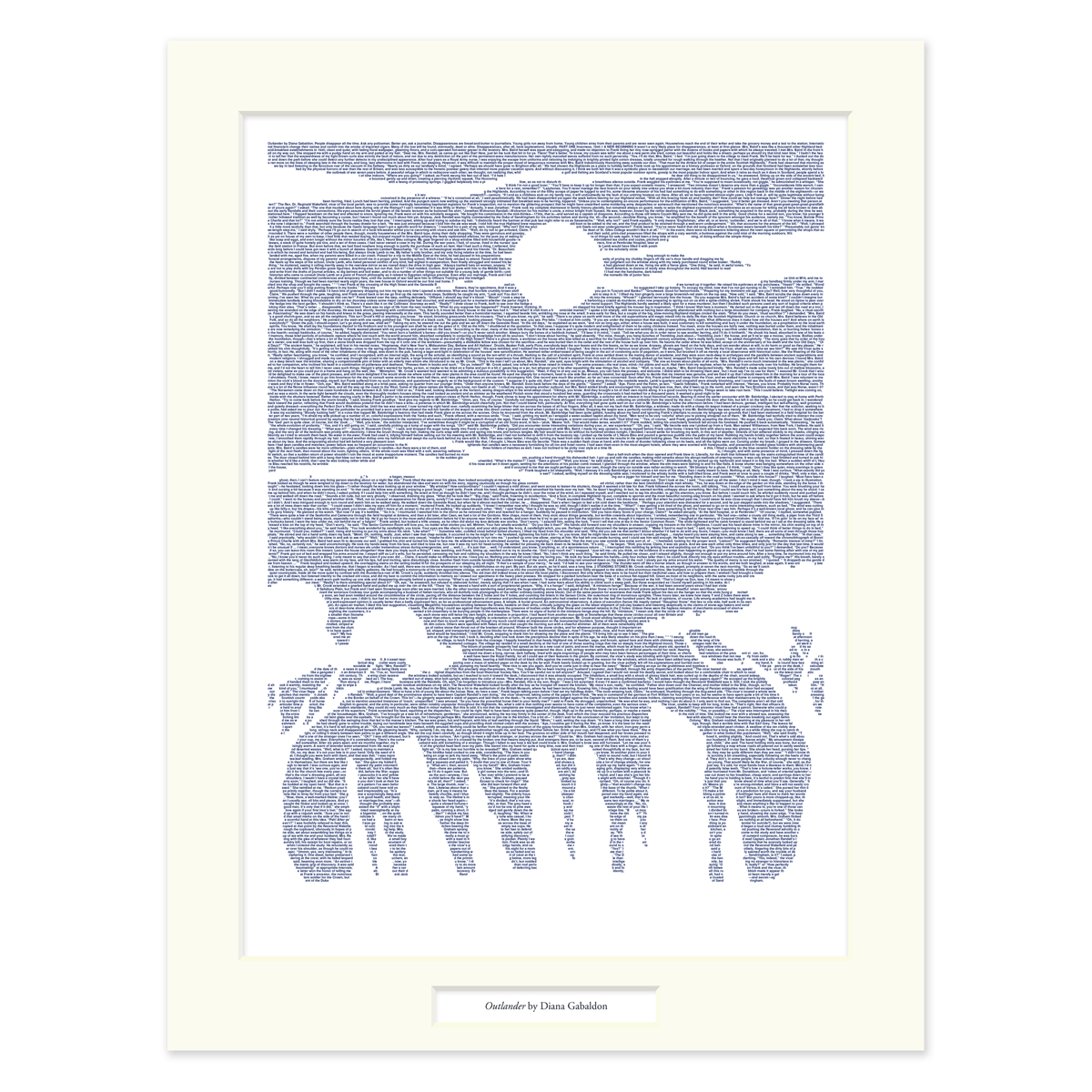 Outlander Matted Print