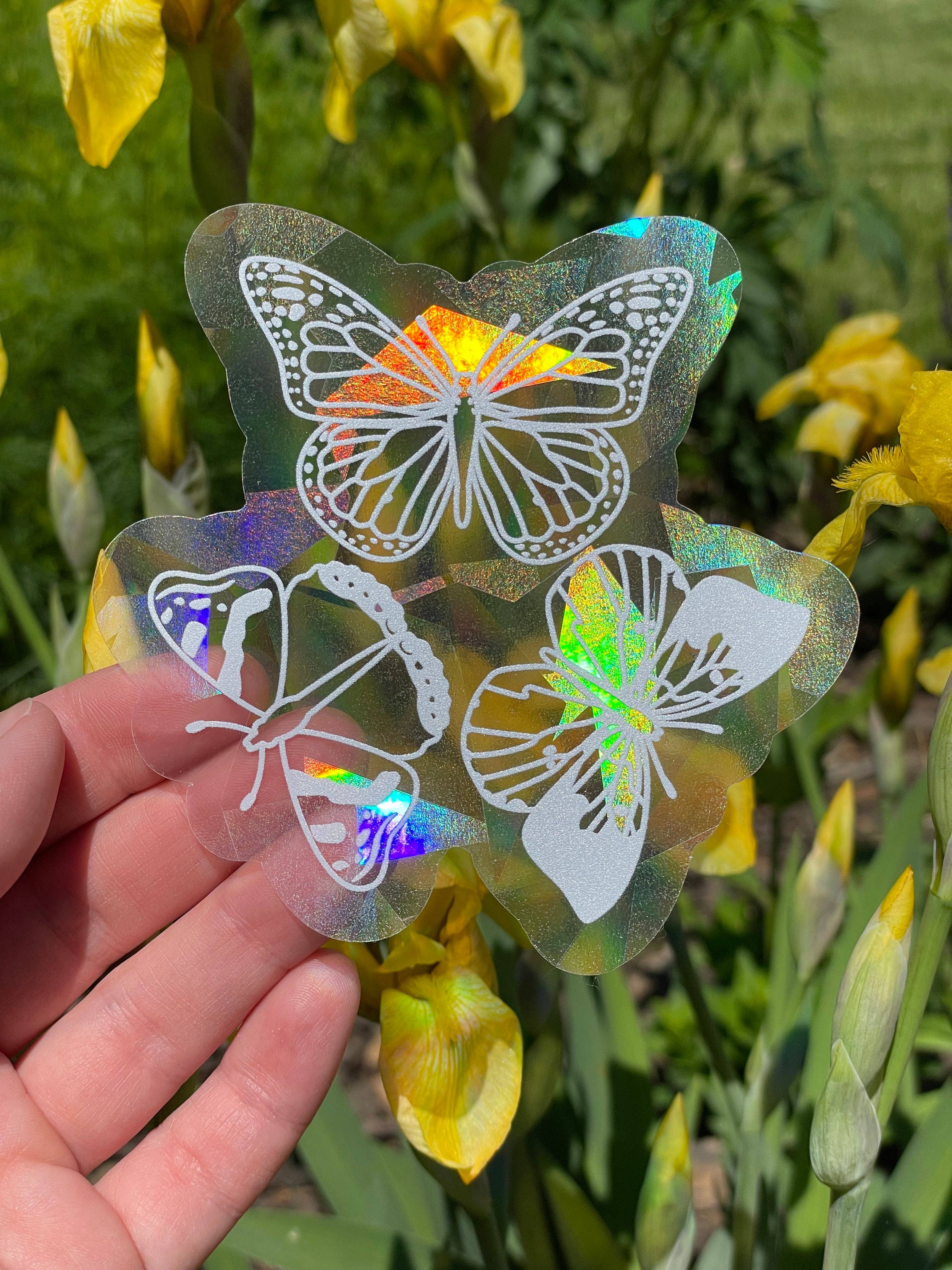 Butterflies Sun Catcher Window Decal