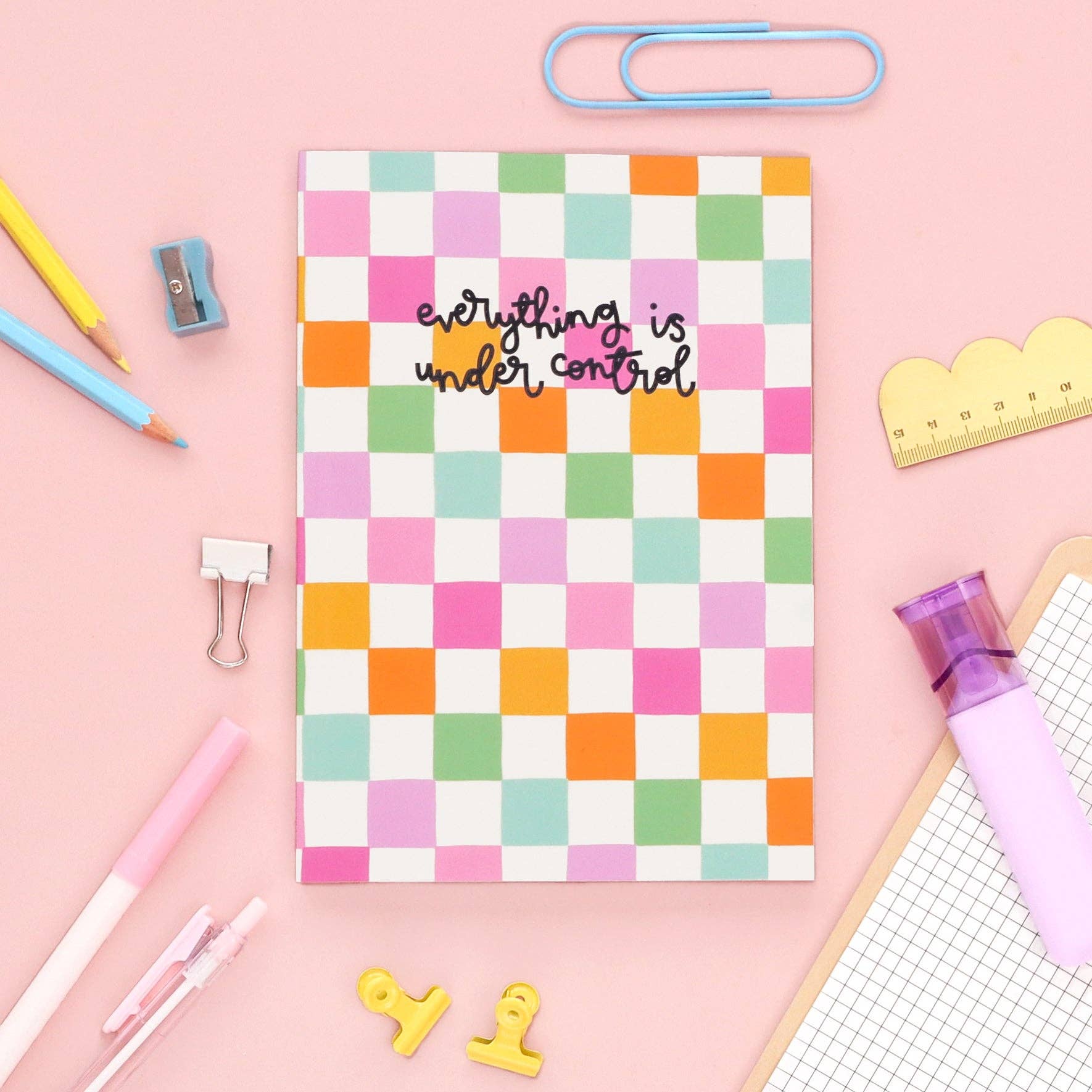 A5 notebook - everything is under control
