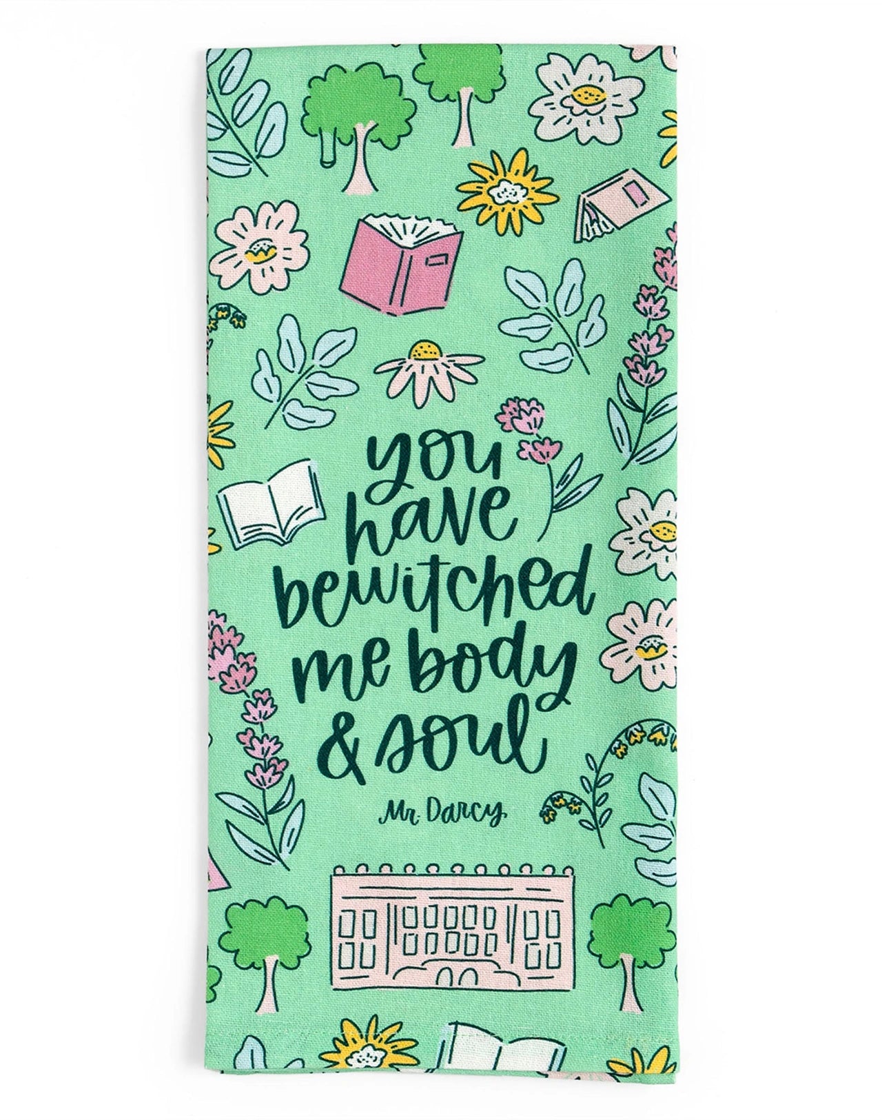 You Have Bewitched Me Pride and Prejudice Tea Towel